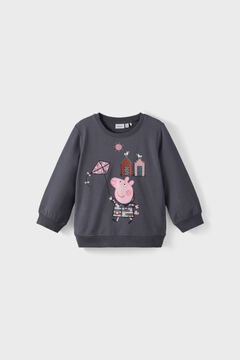 Womensecret Sweatshirt Peppa Pig criança cinzento