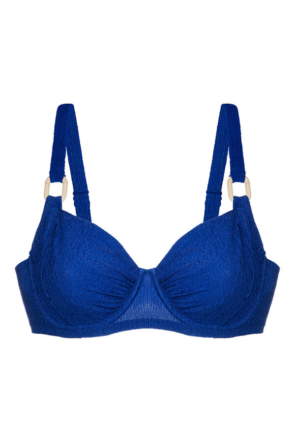 Dorina Top de biquíni enchimento azul