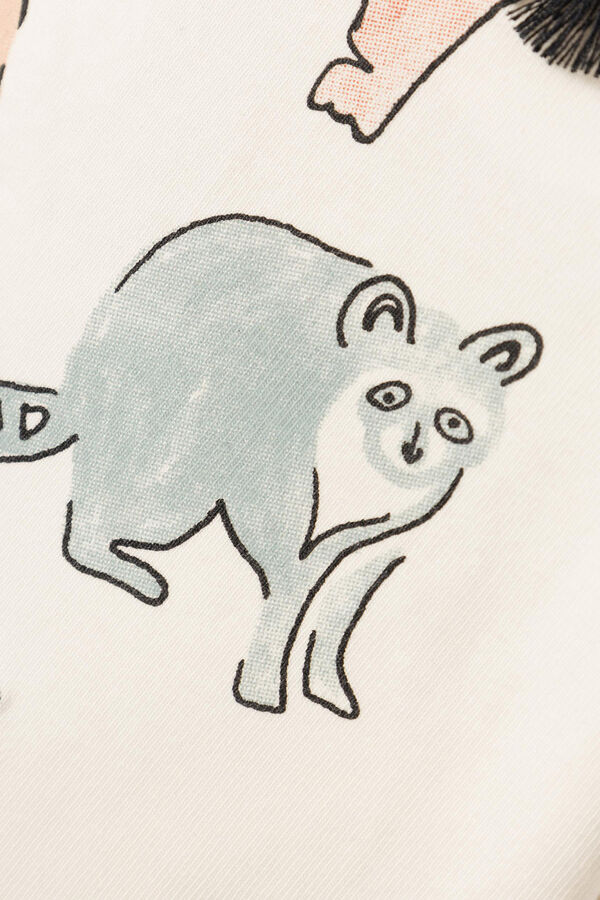 Name it T-shirt Beb&eacute; unissexo branco