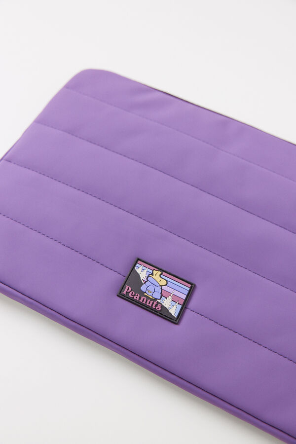 Women'secret Funda ordenador morado Snoopy  morado/lila