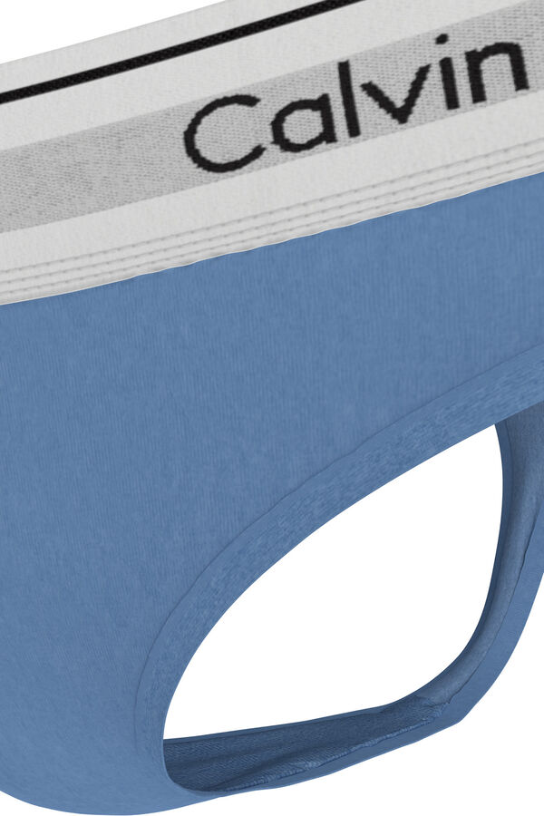 Calvin Klein Tanga logo Calvin Klein azul