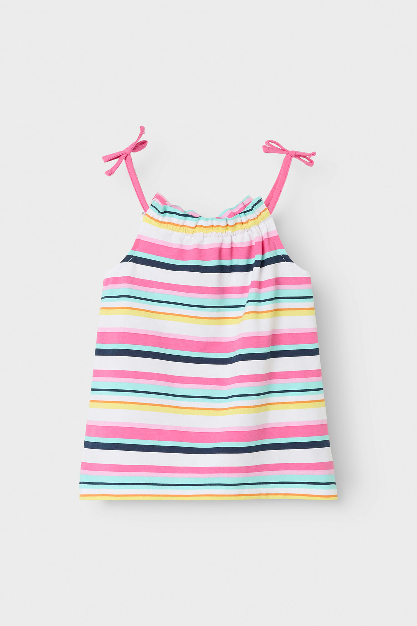 Name it Camiseta listrada de riscas para menina