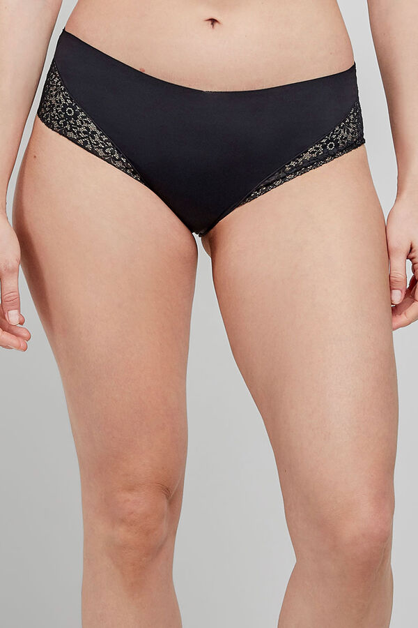 Gisela Calcinha alta de renda verde verde