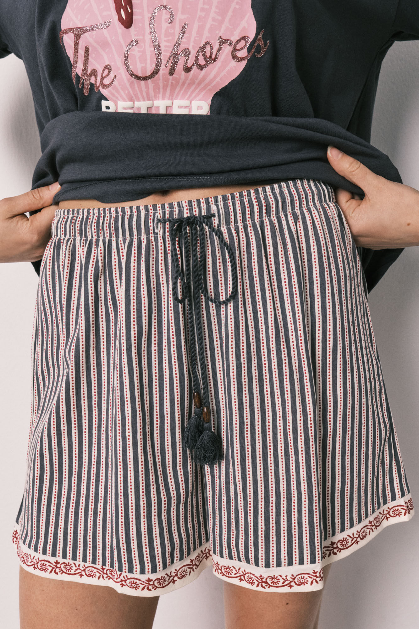 Women'secret Pijama corto algod&oacute;n Snoopy