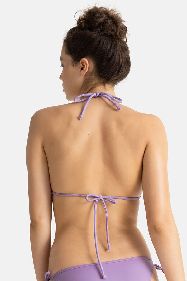 Dorina Top de bikini triangular morado/lila