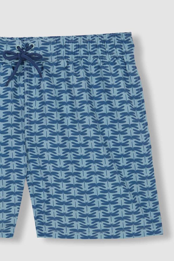 Gocco Ba&ntilde;ador padre de libelulas verde turquesa