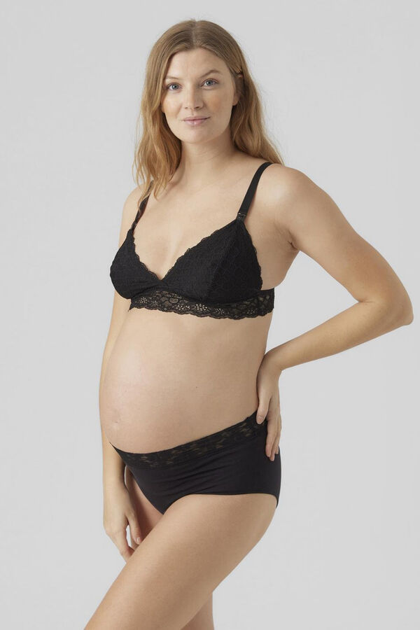 Mamalicious Pack 2 soutiens maternity de encaixe preto