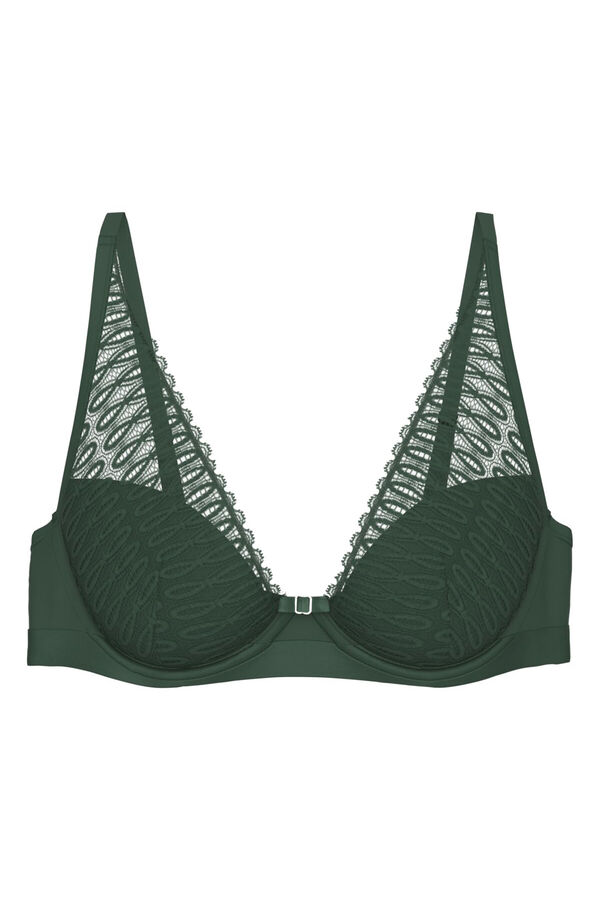 Triumph Sujetador escote Aura Spotlight T WP verde