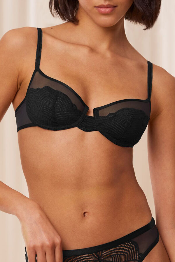 Triumph Delicioso suti&atilde; com aro Spotlight W azul