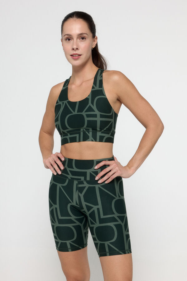 Only Play Pantal&oacute;n corto de ciclista tejido B-Dry turquesa