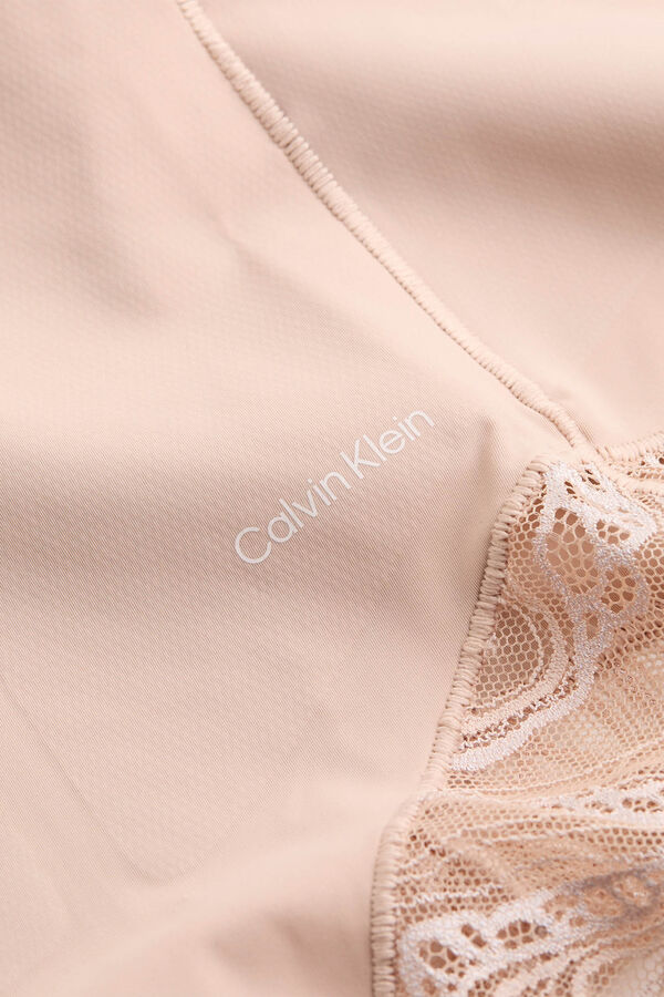 Calvin Klein Body encaje beige