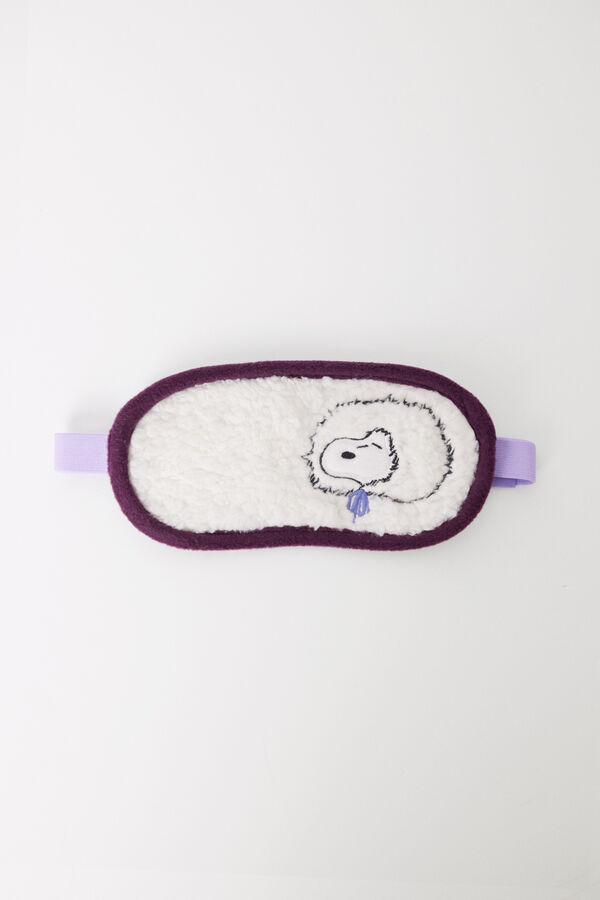 Women'secret Antifaz para dormir boucl&eacute; Snoopy estampado