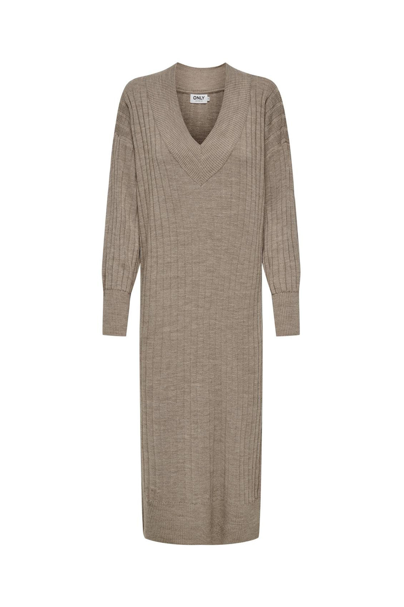 Only Maternity Vestido punto cuello pico premam&aacute;