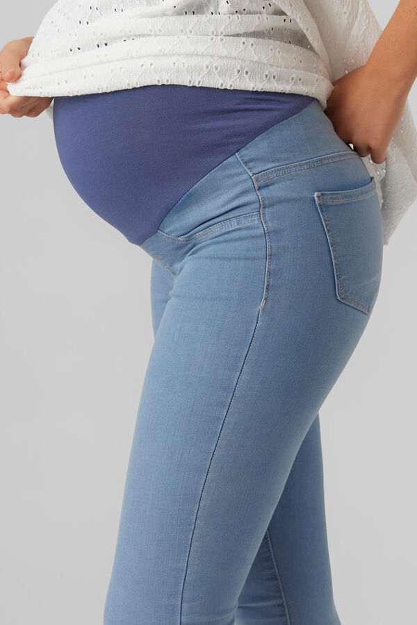 Womensecret Jeans jegging maternity azul