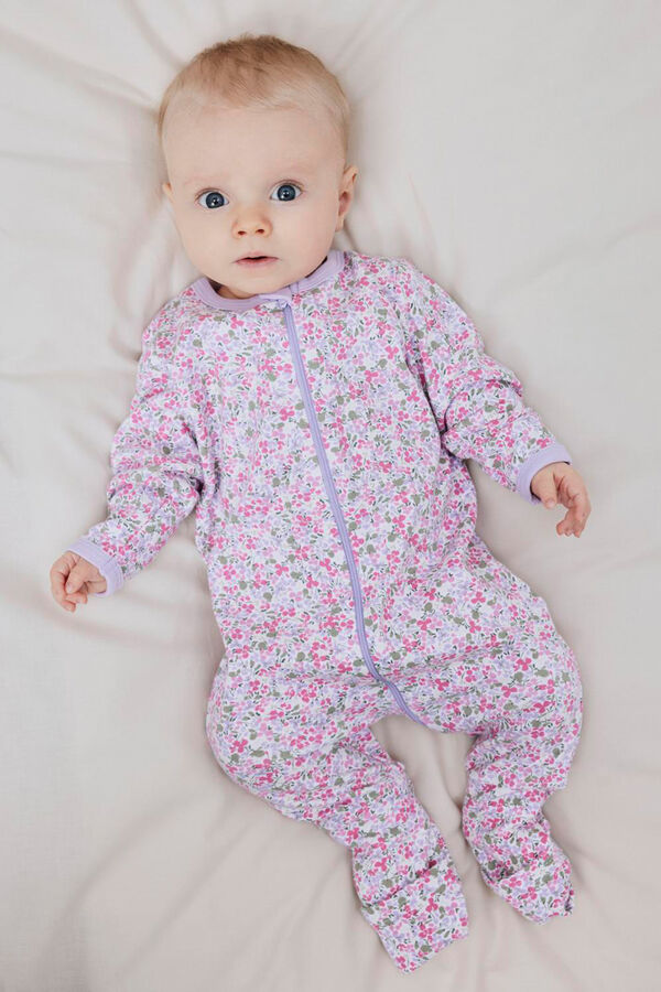 Name it Set dos pijamas bebé niña morado/lila