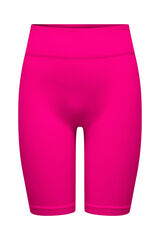 Only Play Malla ciclista tejido canal&eacute; rosa