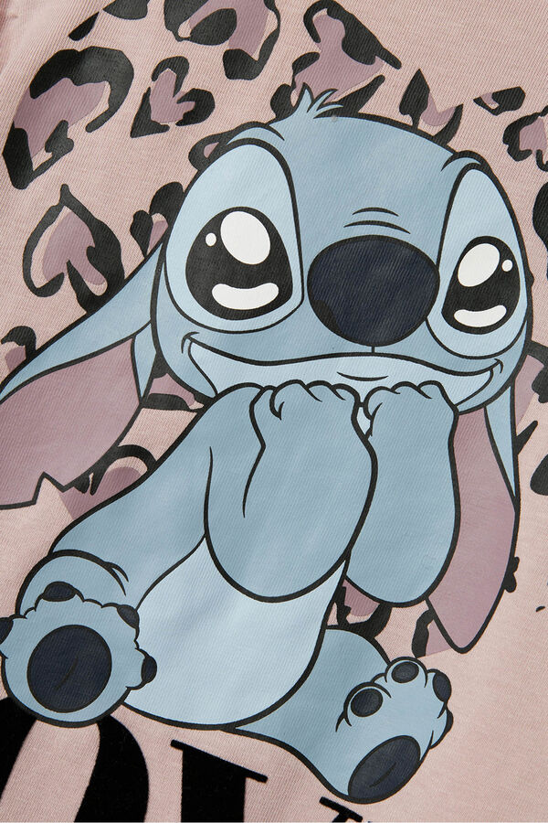 Name it Camiseta Stitch de ni&ntilde;a  rosa
