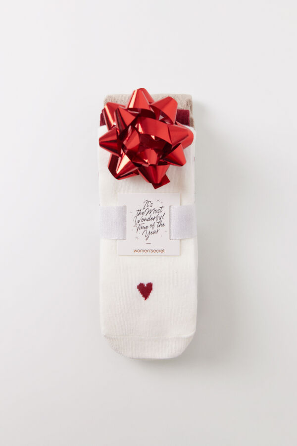 Women'secret Pacote de 3 meias altas do Mickey Mouse estampado