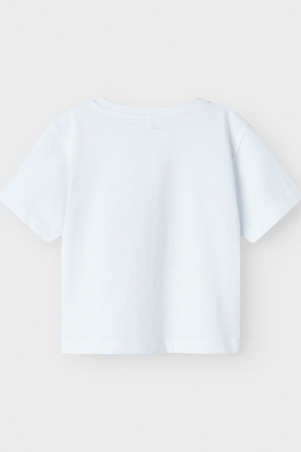 Name it Camiseta manga curta 100% algod&atilde;o branco