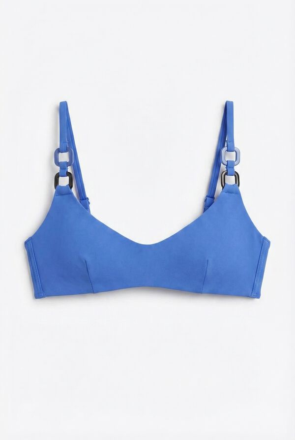 Women'secret Top bikini aro interno azul azul