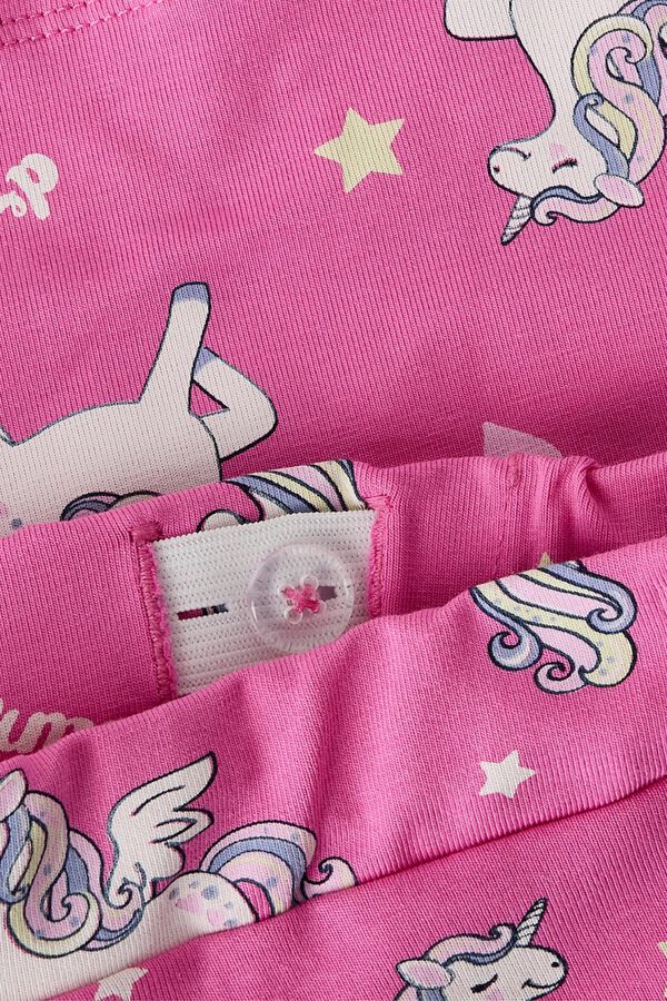 Name it Pijama curto de menina rosa