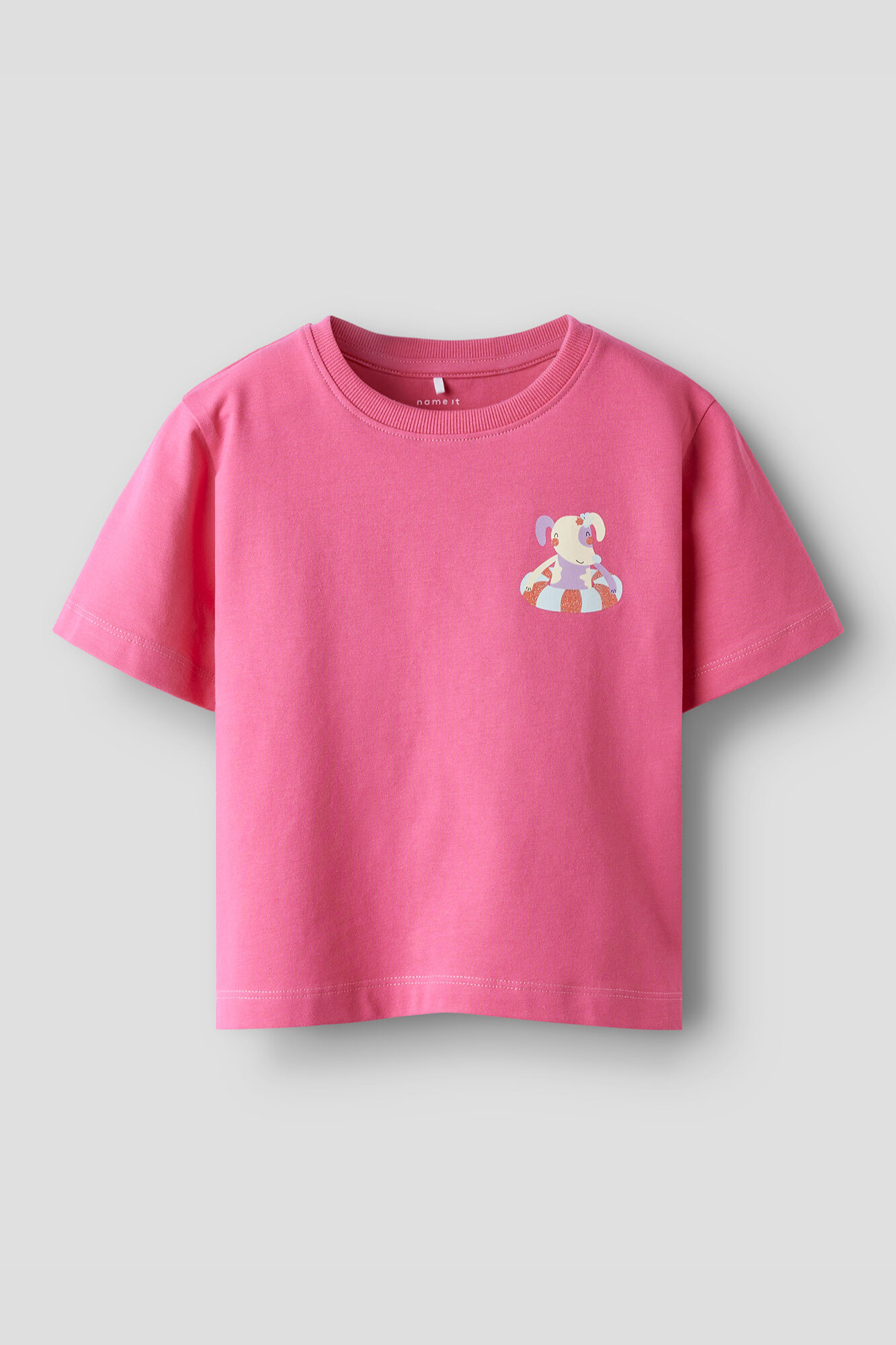 Name it T-shirt manga curta para menina