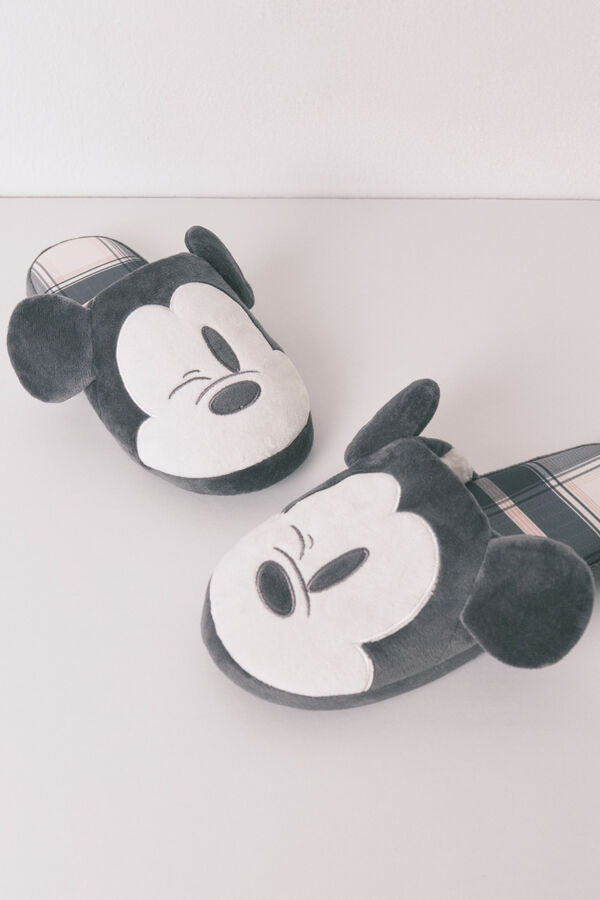 Women'secret Chinelos de quarto Mickey Mouse 3D cinzento cinzento