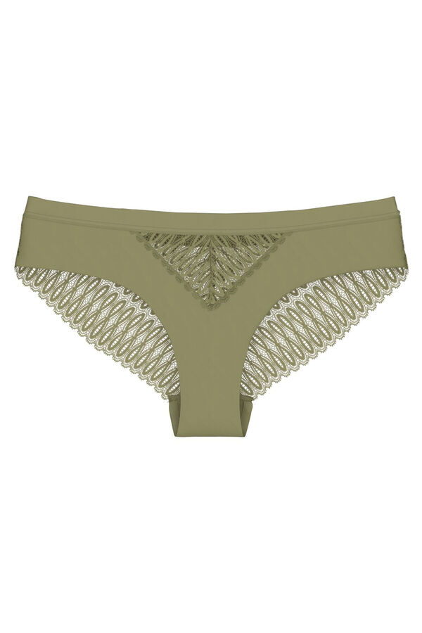 Triumph Braga brasile&ntilde;a encaje microfibra verde