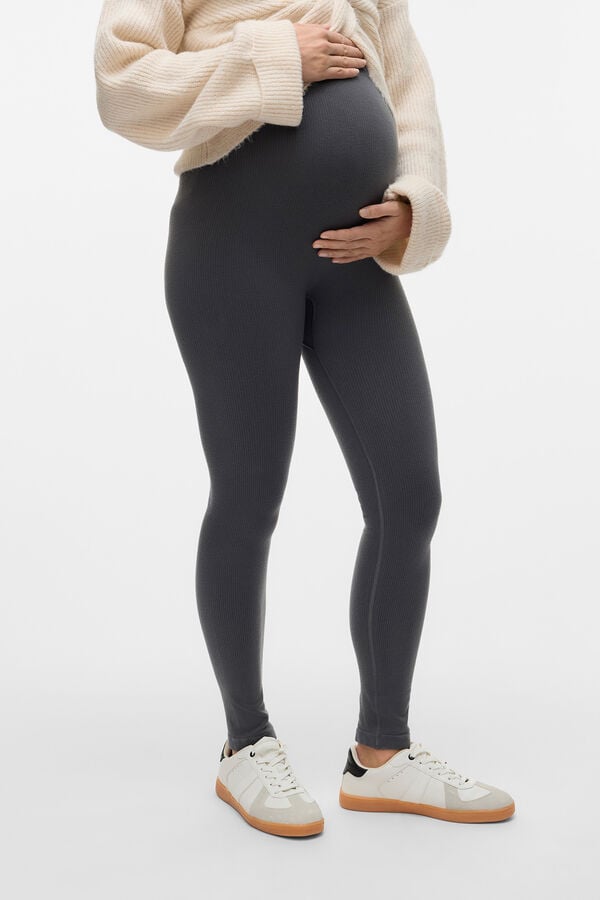Mamalicious Legging longa maternidade cinzento