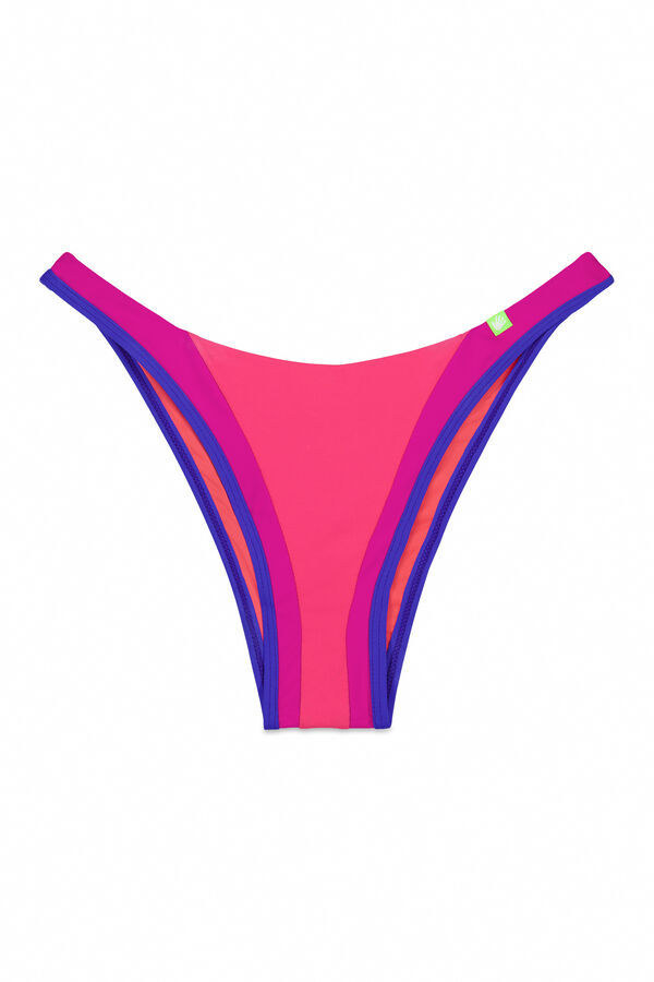 HI&BYE Braga bikini brasile&ntilde;a coral naranja