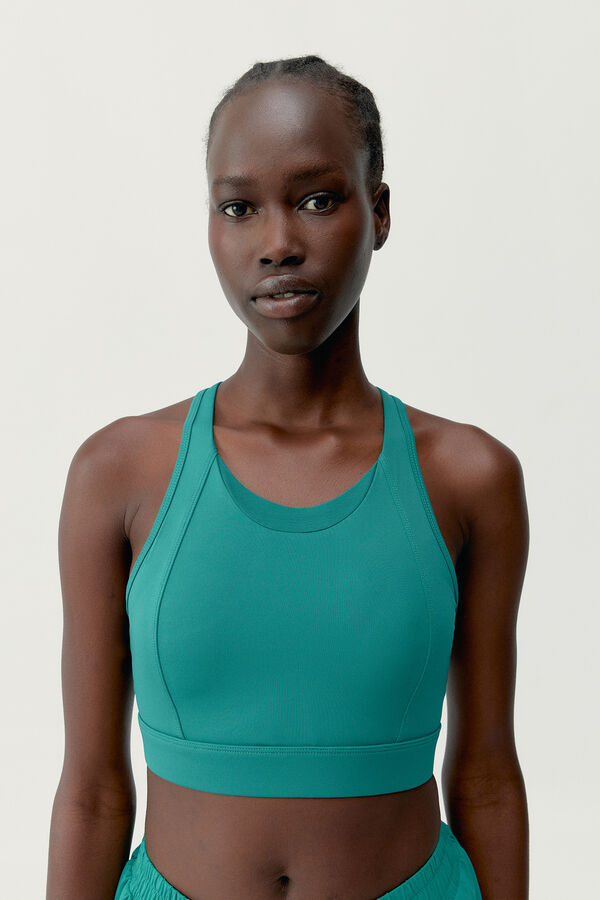 Born Living Yoga Top esportivo Bikila verde