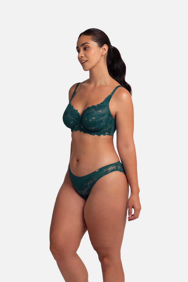 Dorina Calcinha cl&aacute;ssica verde