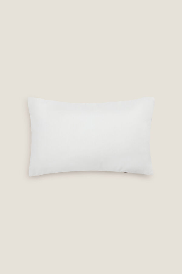 Textura Funda coj&iacute;n hojas oto&ntilde;o beige