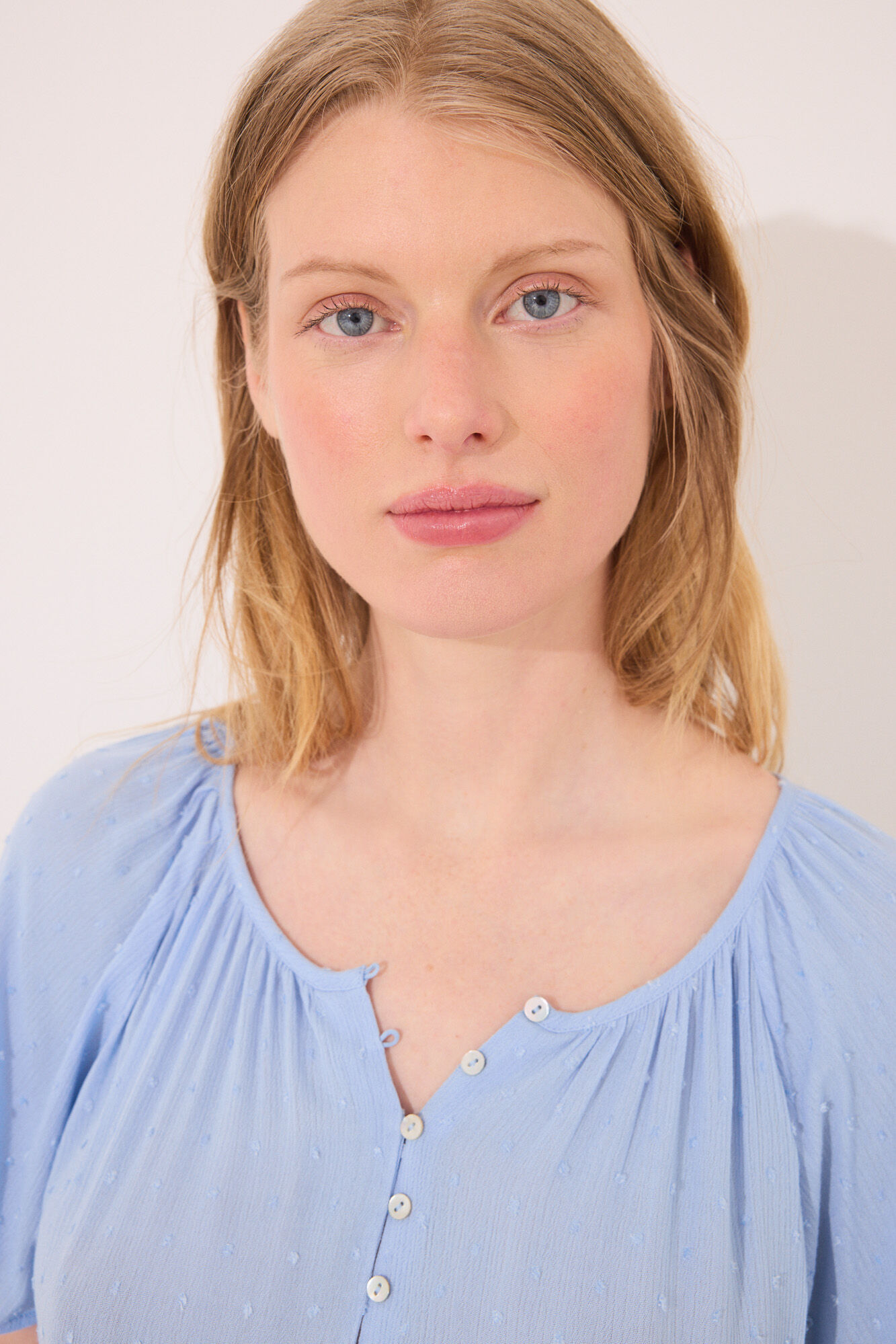 Women'secret Camis&oacute;n corto "maternity" viscosa azul