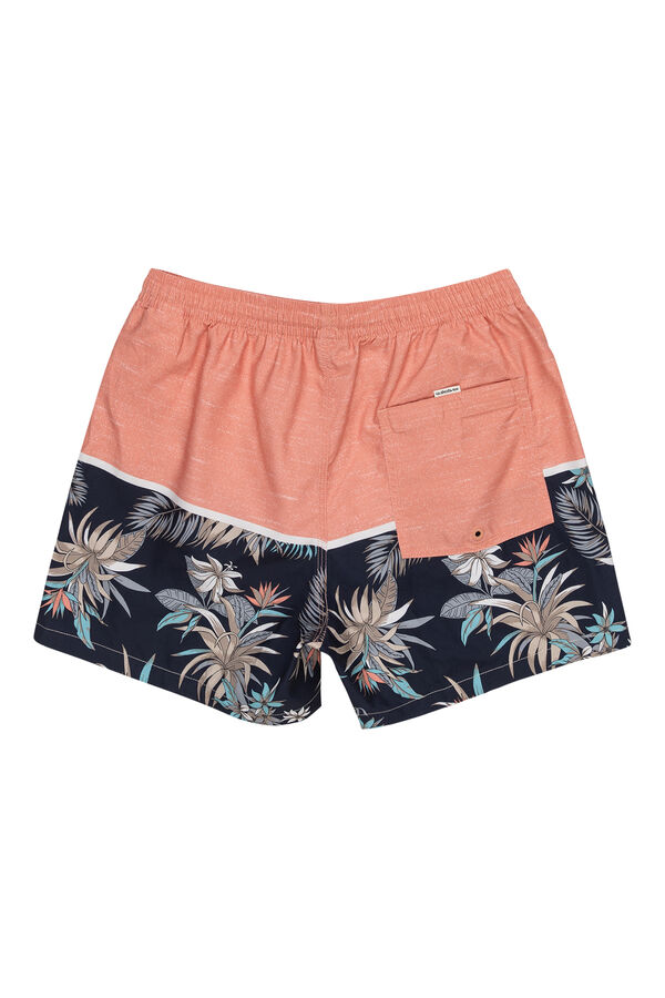 Quiksilver Life On The Reef 15" - Bañador para Hombre coral
