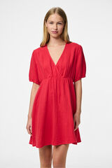 Pieces Vestido curto  rosa