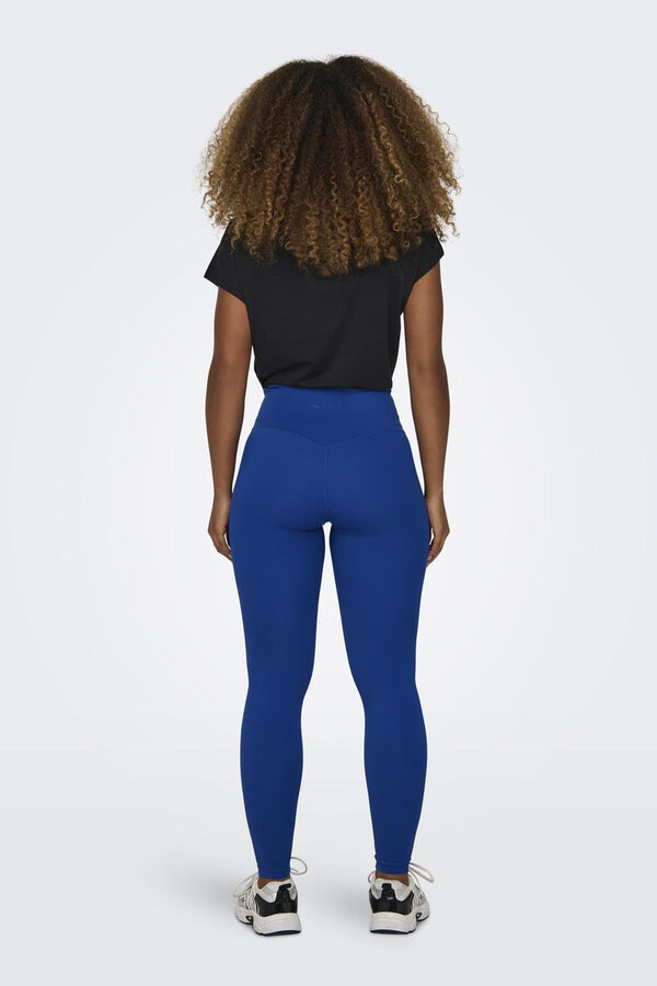 Only Play Legging deportivo cintura super alta azul