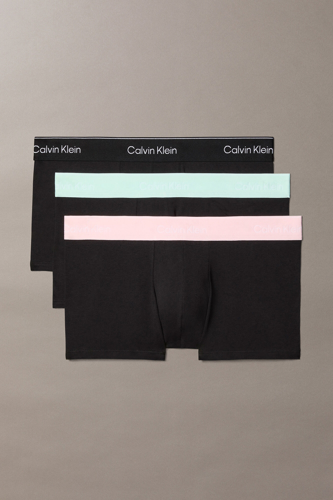 Calvin Klein Pack de 3 b&oacute;xers de tiro bajo - Icon Cotton Stretch