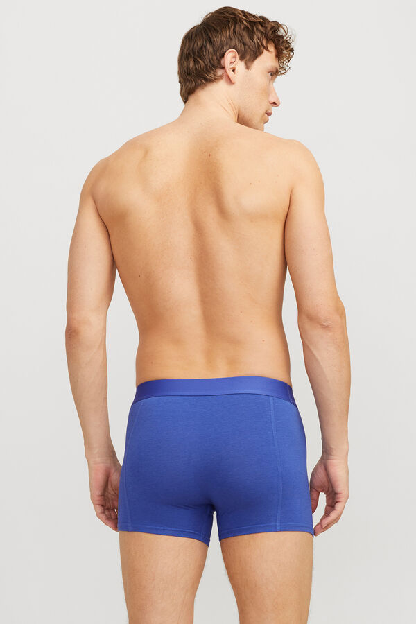 Jack & Jones Pack 3 b&oacute;xers microfibra morado/lila