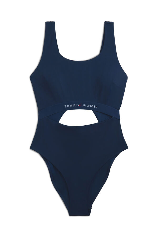 Tommy Hilfiger Fato de banho cut-out azul