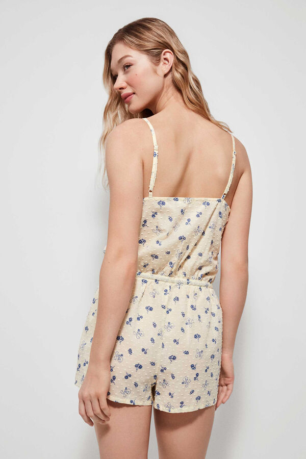 Gisela Mono corto Piol&iacute;n blanco