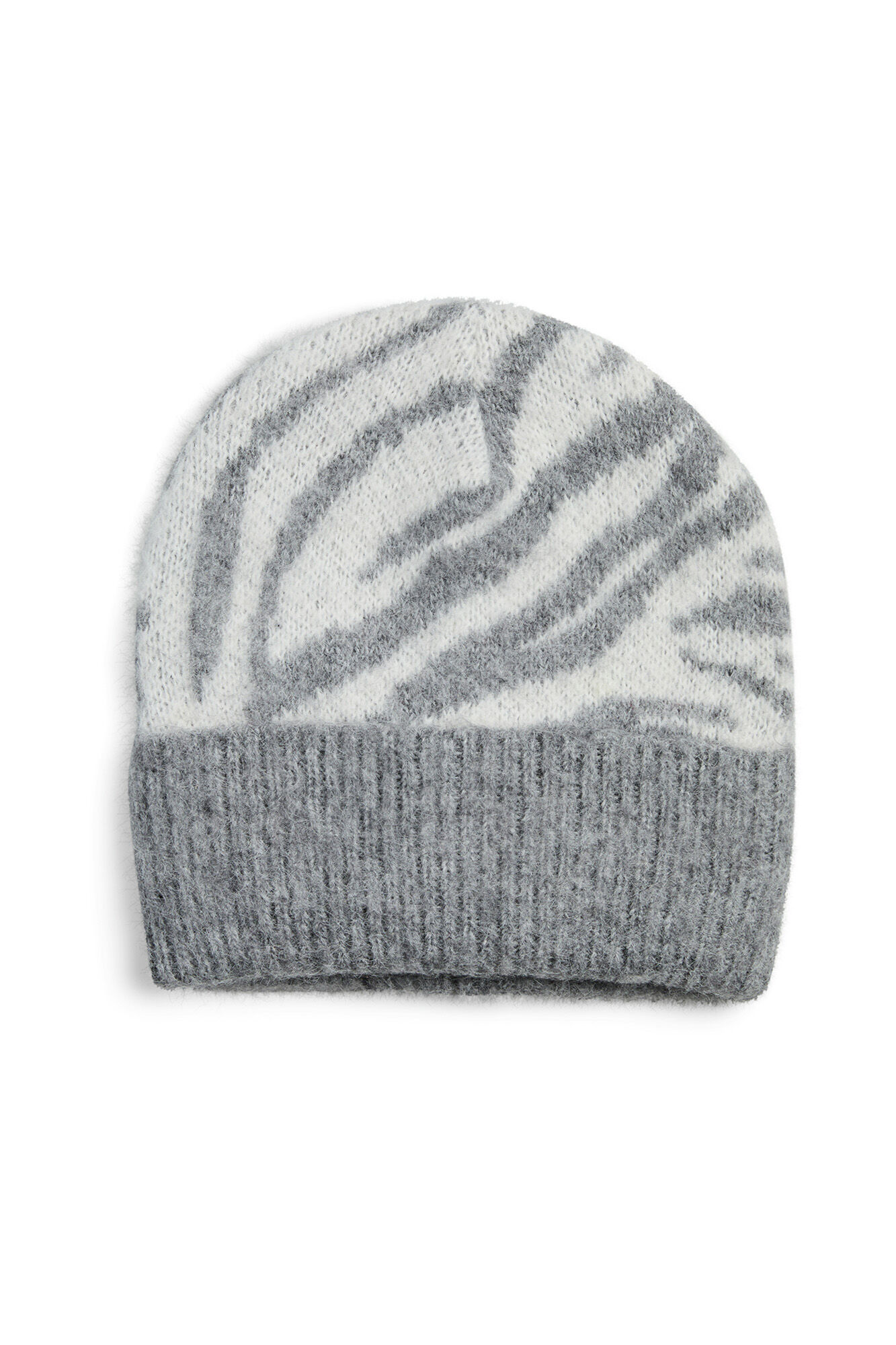 Pieces Bon&eacute; malha animal print zebra