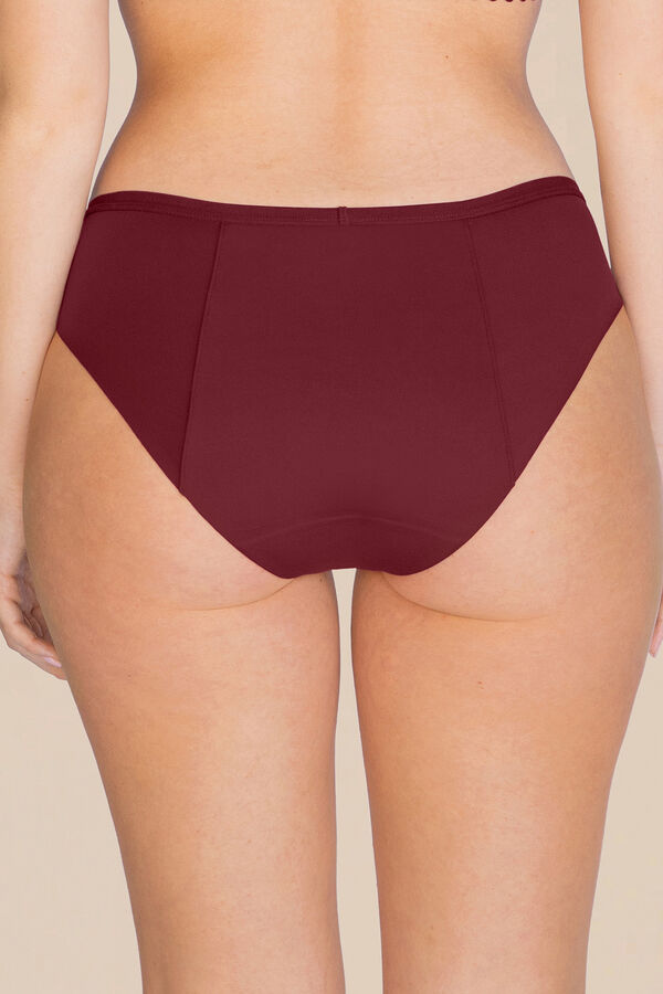 Proof Braga menstrual bikini vino &ndash; Absorci&oacute;n fuerte vermelho