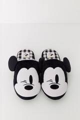 Women'secret Zapatillas casa Mickey Mouse 3D negro