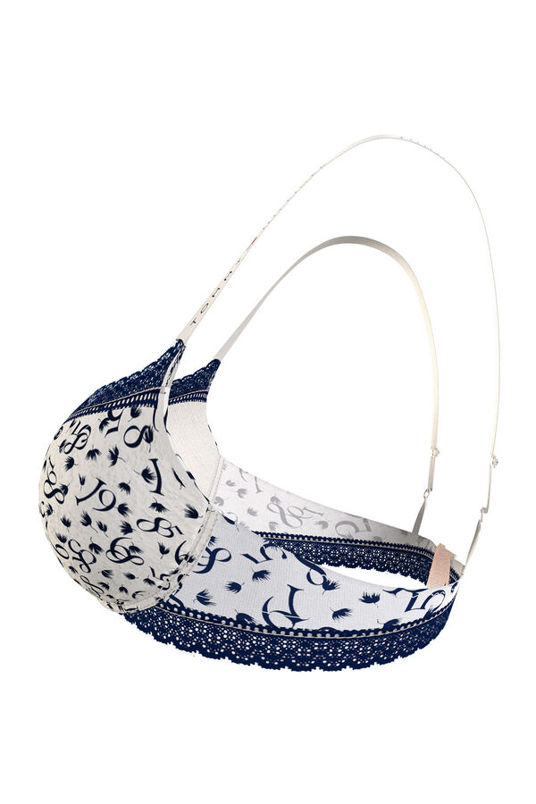 Tommy Jeans Tanga de renda Intrinsic estampado