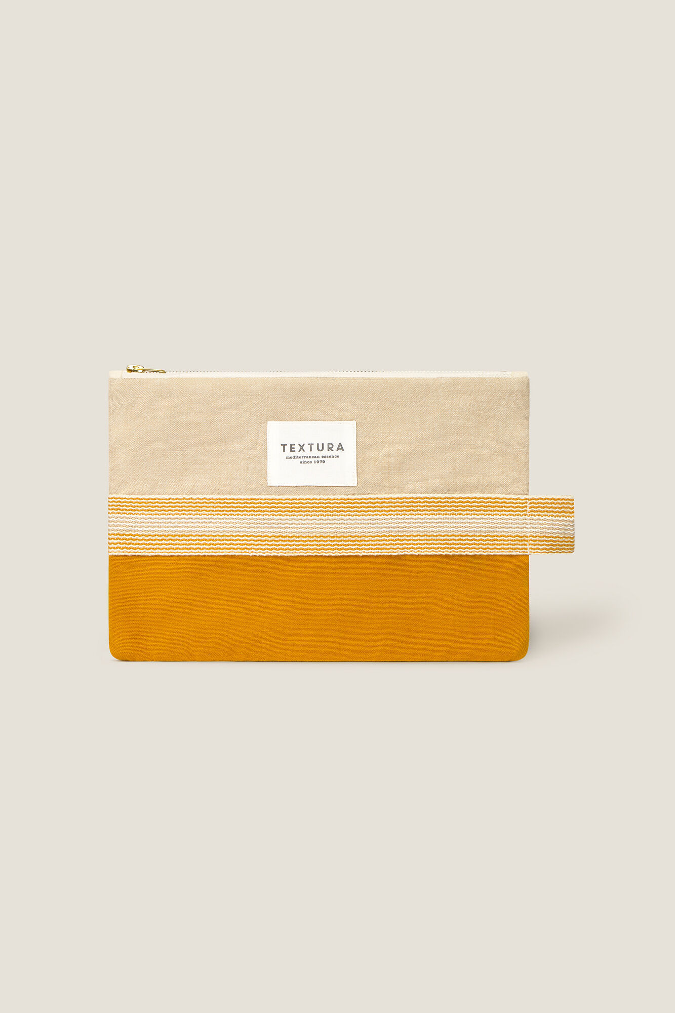 Textura Necessaire de tecido jeans