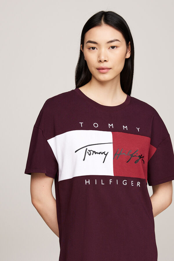 Tommy Jeans Camisón Tommy Hilfiger estampado
