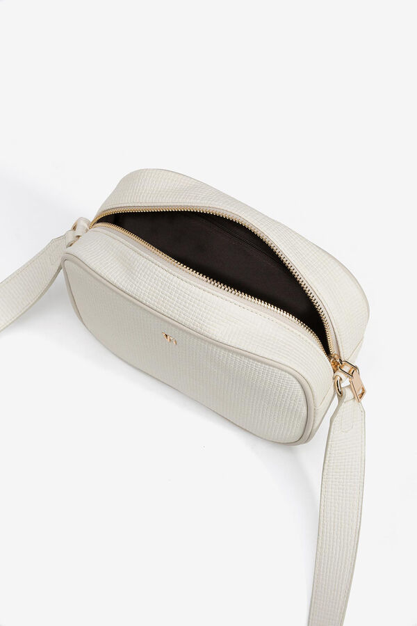 Vilanova Bolso Peque&ntilde;o Efecto Piel Floral beige