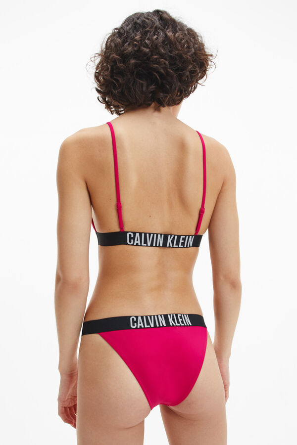 Calvin Klein Top bikini bralette fucsia