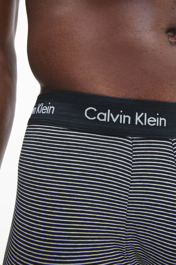 Calvin Klein Boxer de algod&oacute;n con cinturilla de Calvin Klein estampado